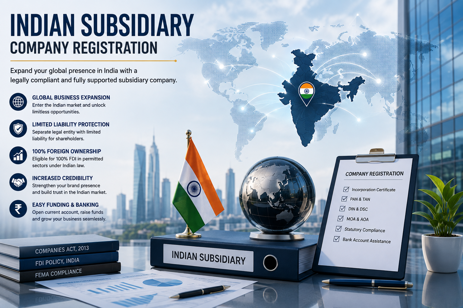 Advantages of Indian subsidiary