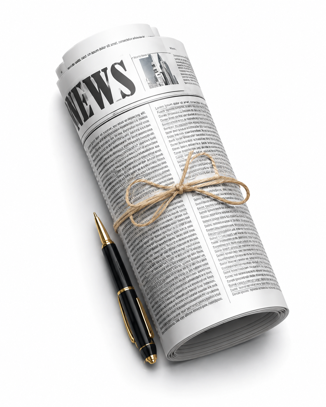 Newspaper roll